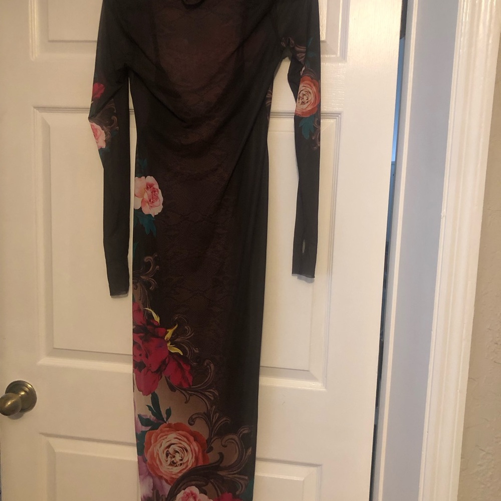 Floral Long Sleeve Dress